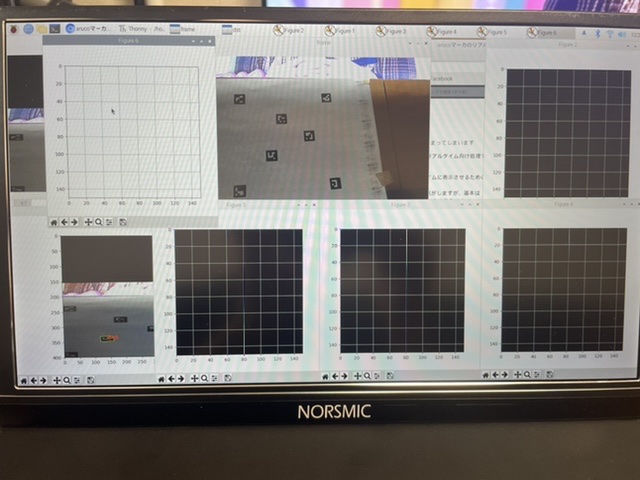Opencv Arマーカリアルタイムグラフ